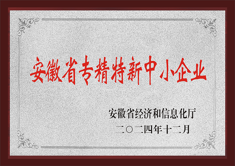 安徽省專(zhuān)精特新中小企...